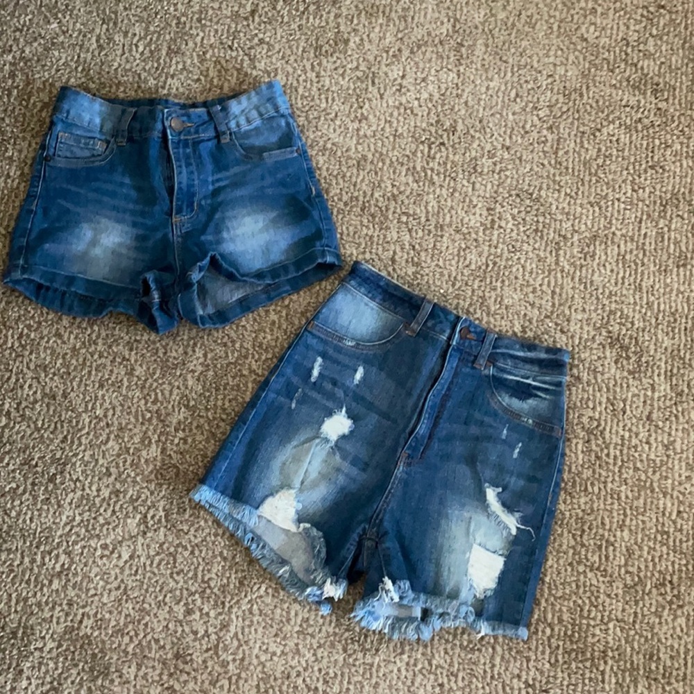 Demon stretchy shorts